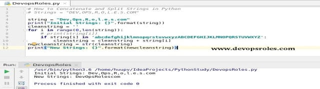 How to Concatenate and Split Strings in Python