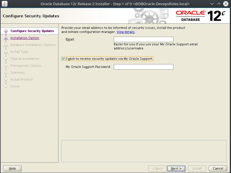 Install Oracle Database 12c on Centos 7_2