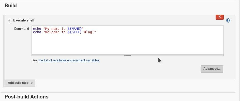 Jenkins build periodically with parameters 05