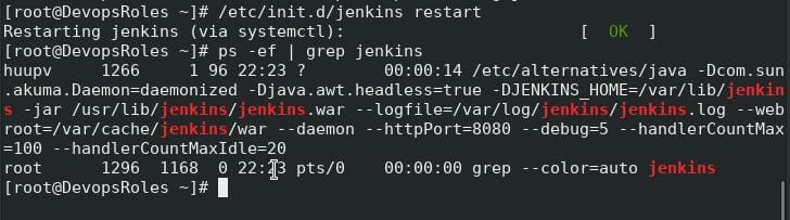 Jenkins run as non root user