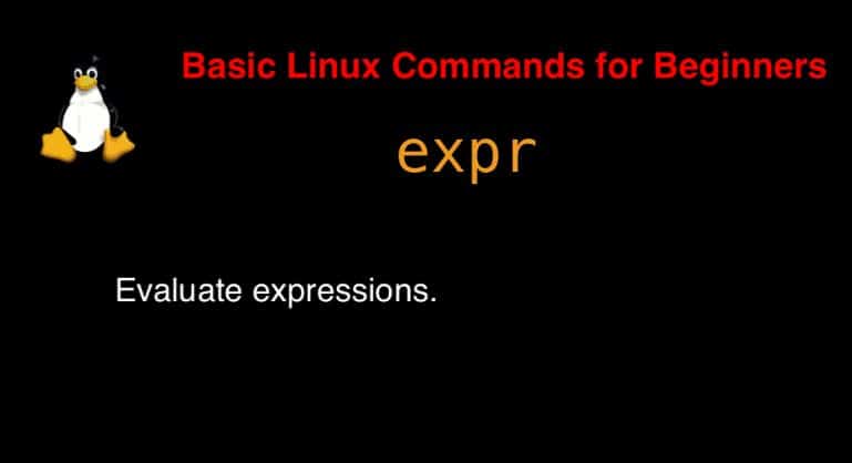 expr command in Linux with Examples