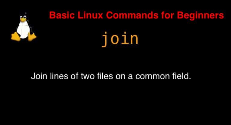 join command in Linux with Examples