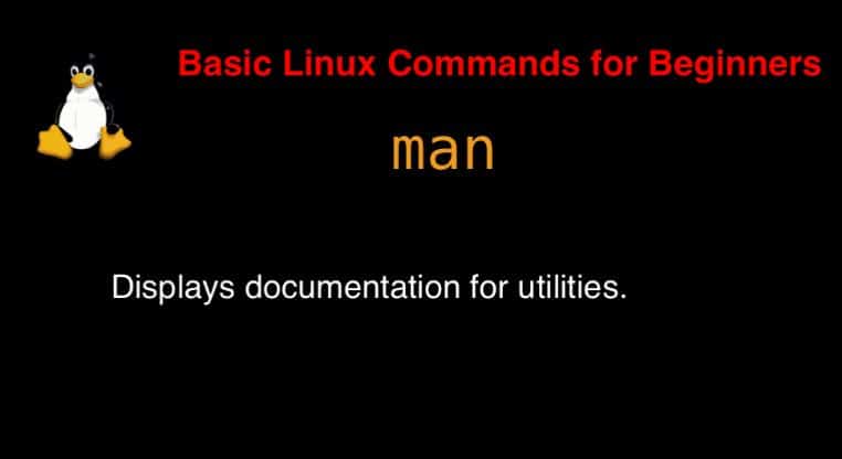 man command in Linux with Examples