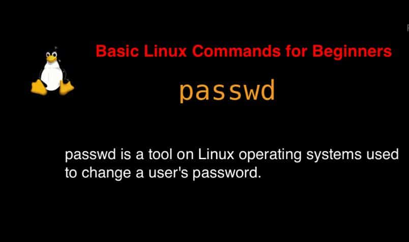 passwd command in Linux with Examples