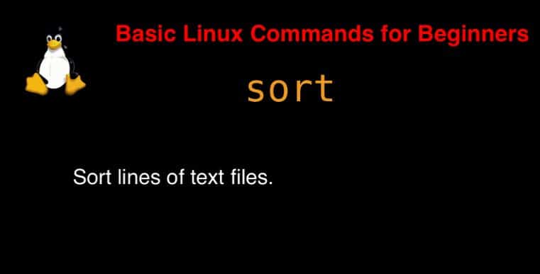 sort command in Linux with Examples