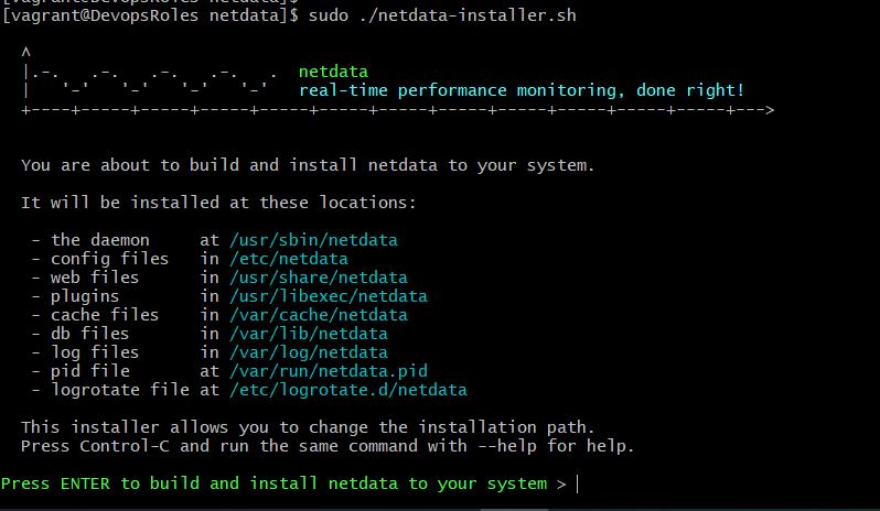 Install Netdata on RHEL 7 / CENTOS 7