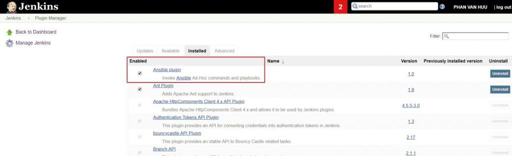 Jenkins install Plug in Ansible