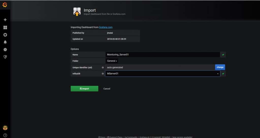 Monitoring with Grafana InfluxDB and Telegraf