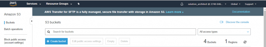 AWS Certified Solutions Architect Exercises- part 1 Amazon S3 and Amazon Glacier Storage 02