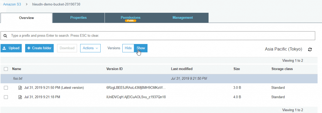 AWS Certified Solutions Architect Exercises- part 1 Amazon S3 and Amazon Glacier Storage 09