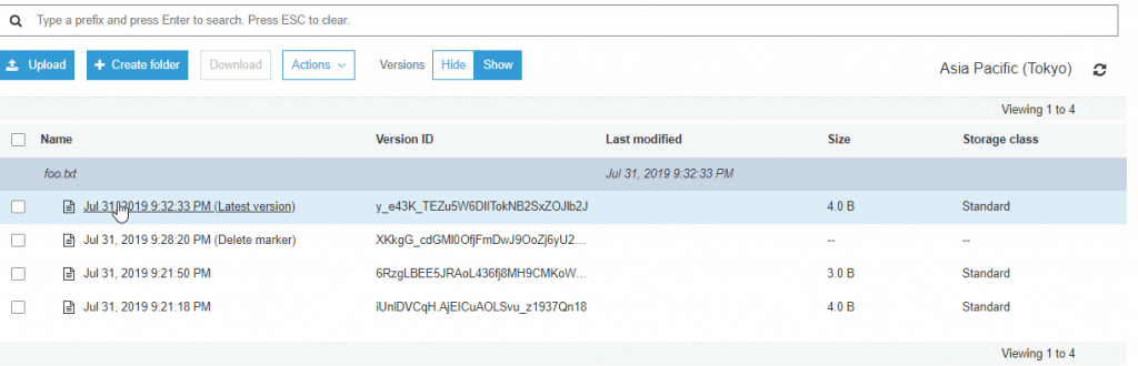 AWS Certified Solutions Architect Exercises- part 1 Amazon S3 and Amazon Glacier Storage 11