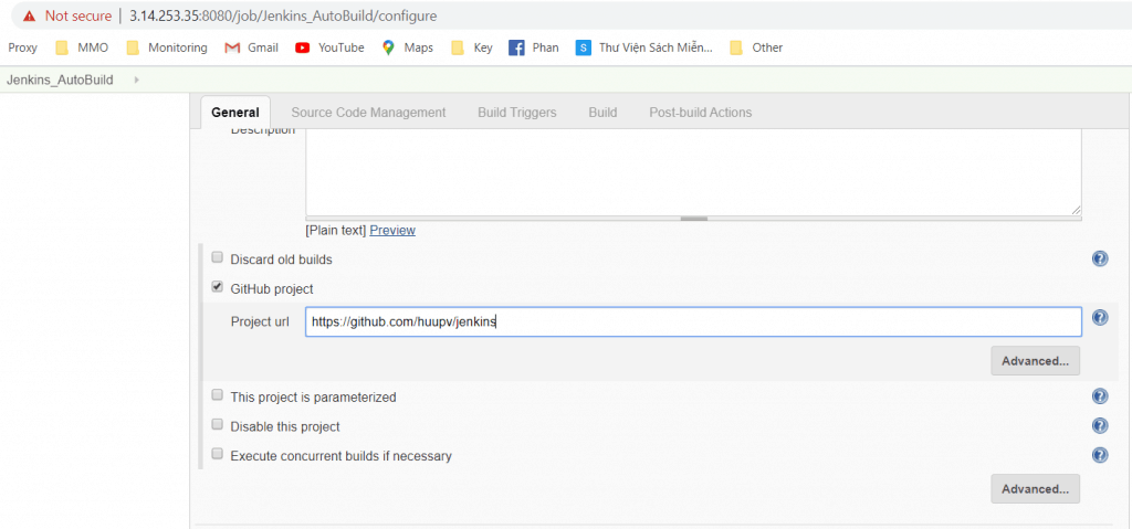 Jenkins auto-build when git commit