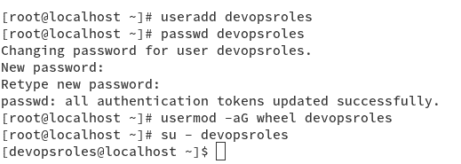 Initial Server Setup Centos 8