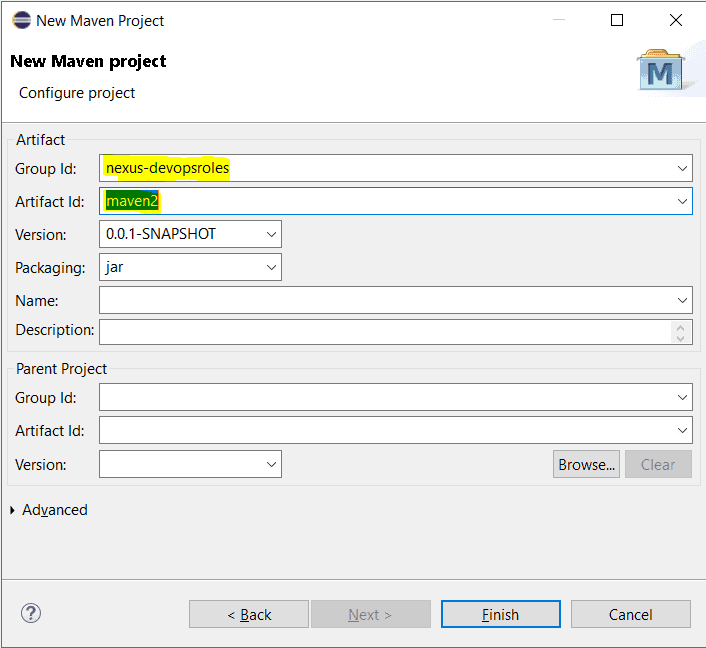 Build a repository use Nexus Repository