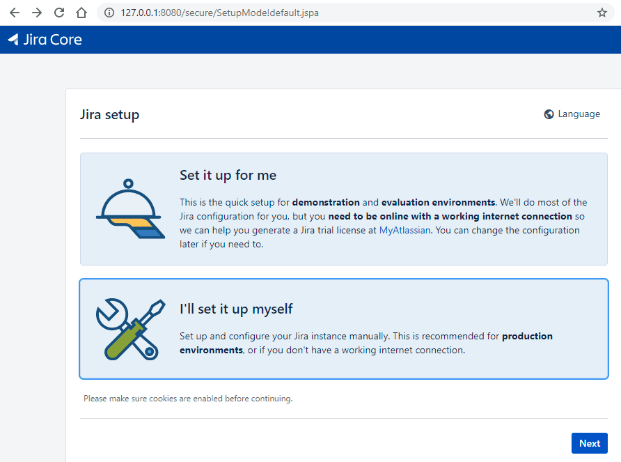 JIRA installing and configure on CentOS