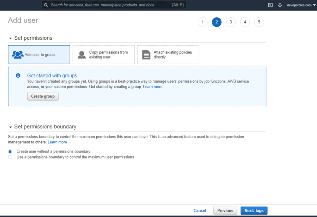 Install EKS on AWS