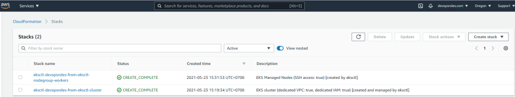 Install EKS on AWS