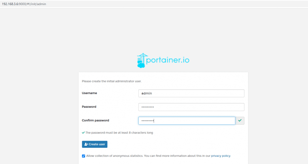 Install Portainer Docker