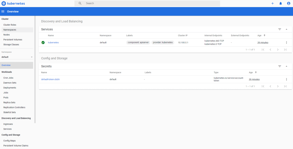 How to install dashboard Kubernetes