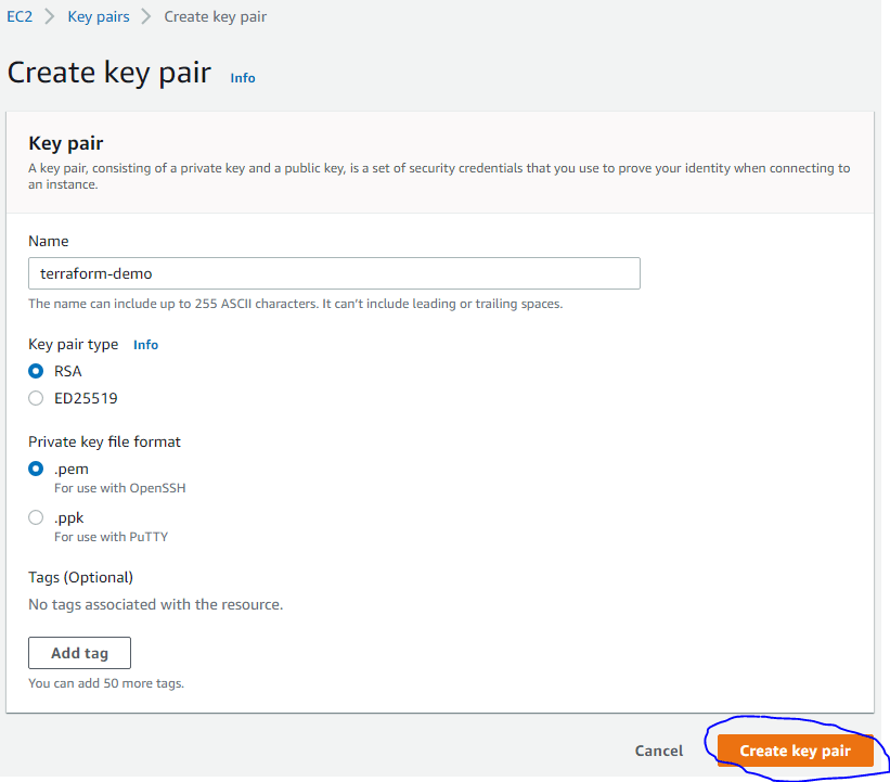 Terraform deploy a single server