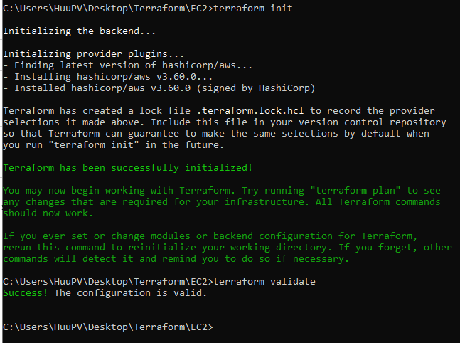 Terraform deploy a single server