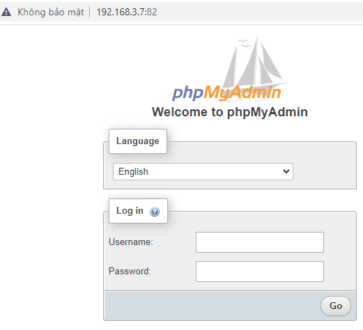 Docker deploy MySQL and phpMyAdmin