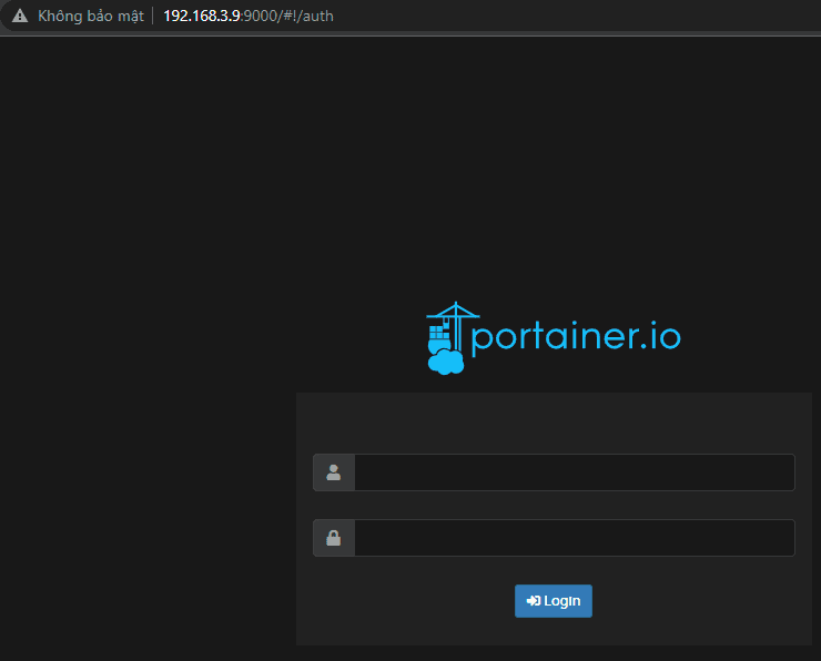 login Deploy the Latest Portainer Release