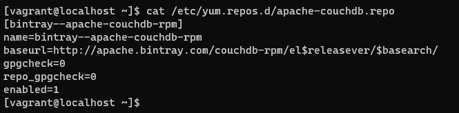 add repor CouchDB on Rocky Linux 8