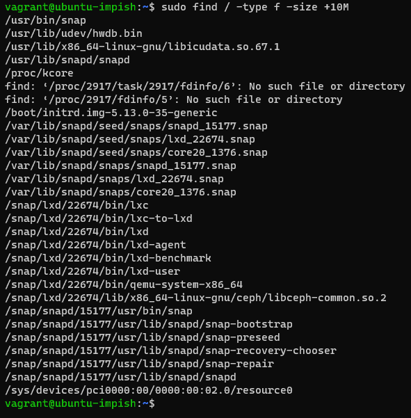 To scan all the mounted drives along with your primary filesystem