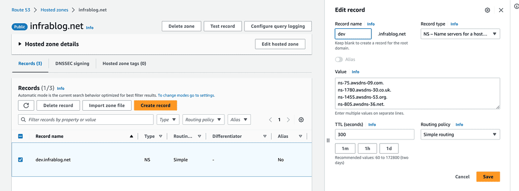 share Route 53 Domains across AWS accounts 