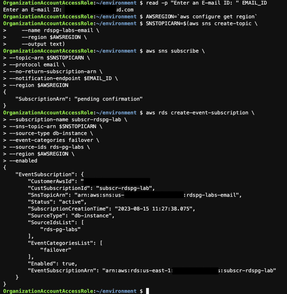 Perform failover to verify high availability