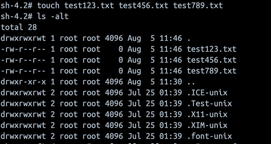 Linux rename file with Dates in Batches