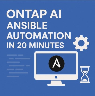 ONTAP AI Ansible Automation in 20 Minutes