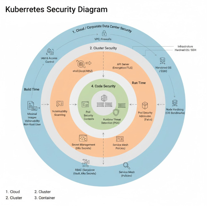 Kubernetes Security Diagram