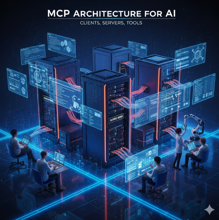MCP Architecture for AI: Clients, Servers, Tools
