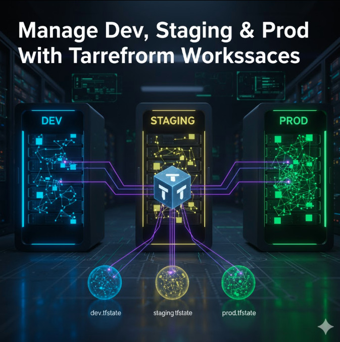 Manage Dev, Staging & Prod with Terraform Workspaces