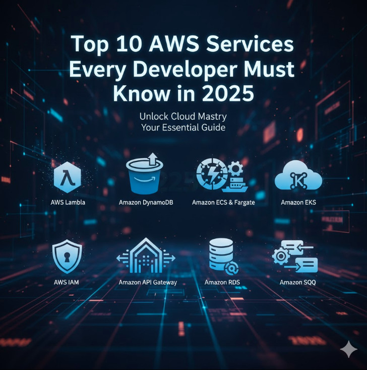 Top 10 AWS Services Every Developer Must Know in 2025