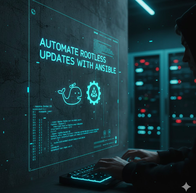 Automate Rootless Docker Updates with Ansible