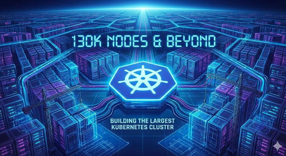 Building the Largest Kubernetes Cluster: 130k Nodes & Beyond