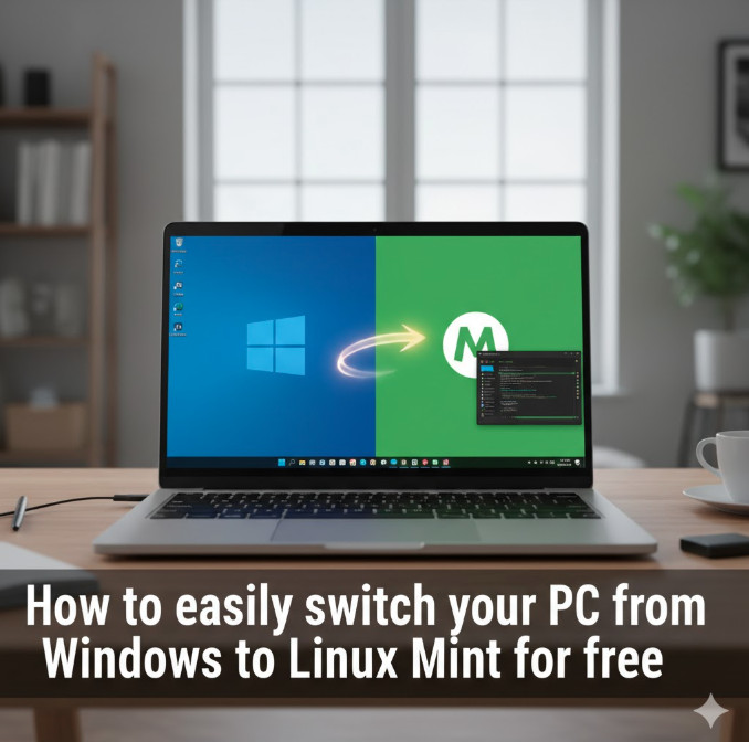 How to easily switch your PC from Windows to Linux Mint for free
