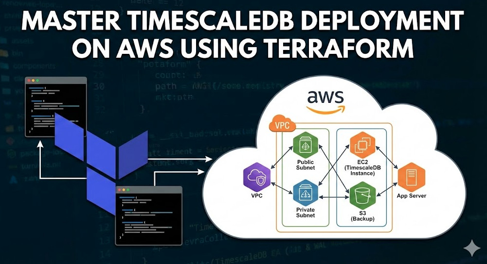 Master TimescaleDB Deployment on AWS using Terraform