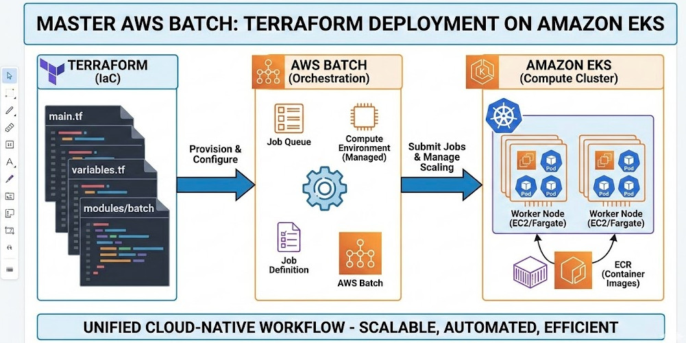 Master AWS Batch Terraform Deployment on Amazon EKS
