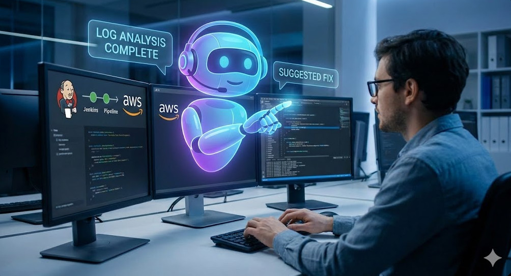 AI-Powered CICD Copilot - Visual representation