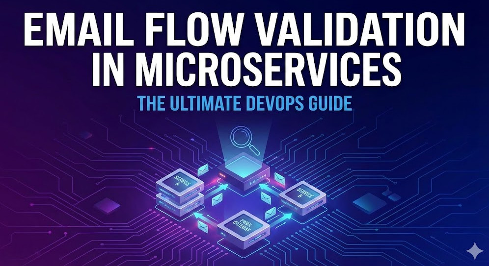 Email Flow Validation in Microservices