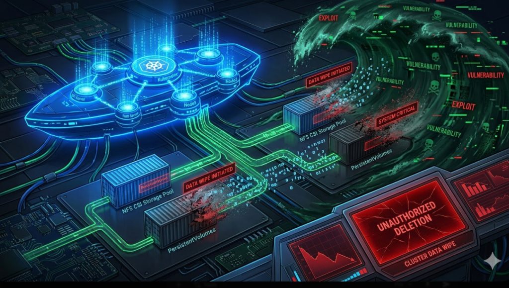 Kubernetes NFS CSI Vulnerability - Cluster Data Wipe Threat