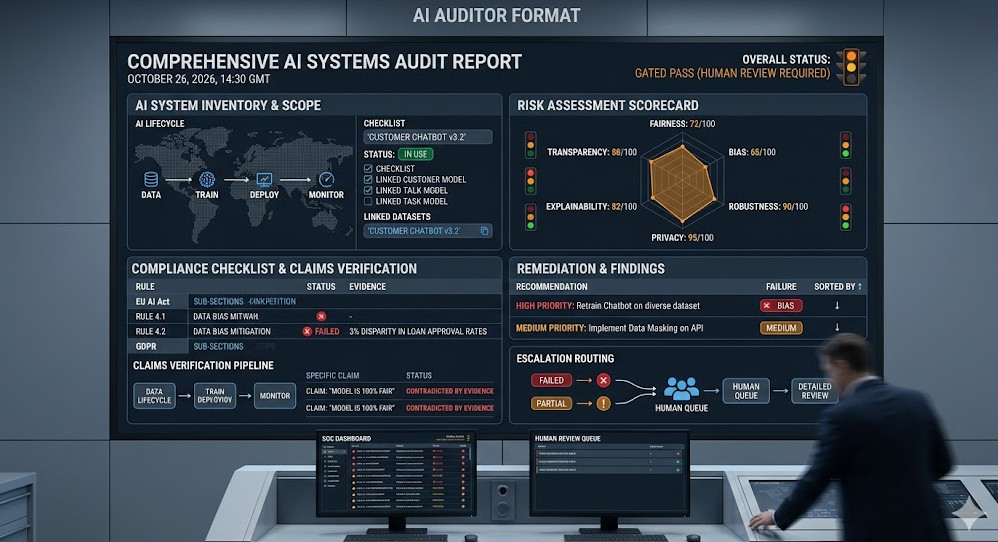 AI auditor format