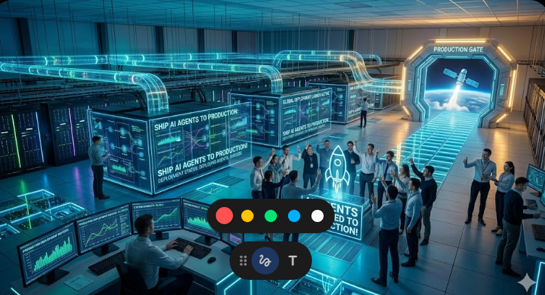 Ship AI Agents to Production Success and deployment launch